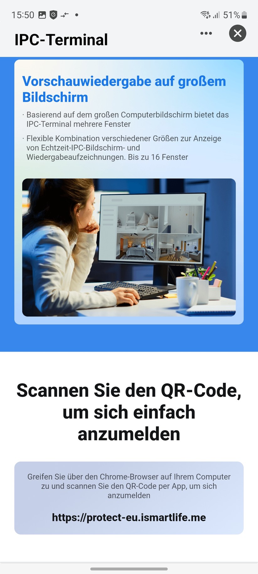 7Links IPC-300 (ZX5329): Dank Onvif-Kompatibilität können Anwender die Überwachungskamera auch mit Dritthersteller-Software wie Onvier (Android) und Synology Surveillance Station ansteuern.