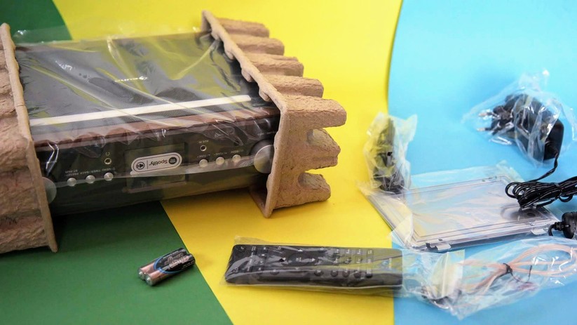 Gut verpackt kommt der Connect Soundchef beim Kunden an.