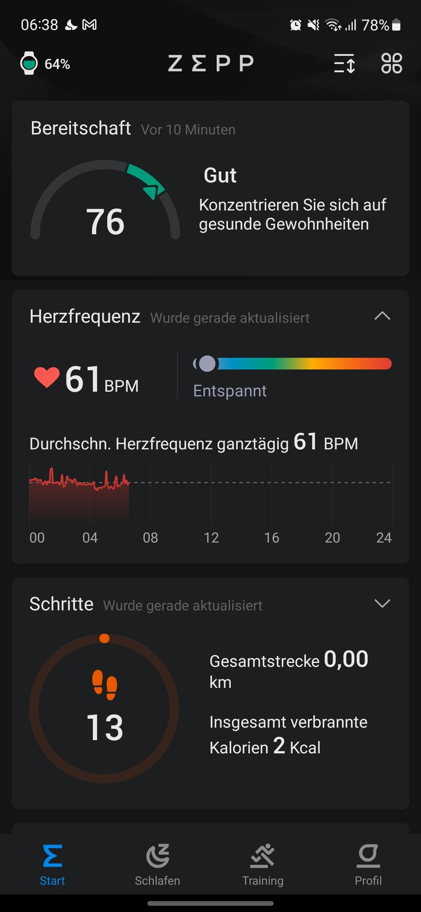 Amazfit Balance - Zapp-App