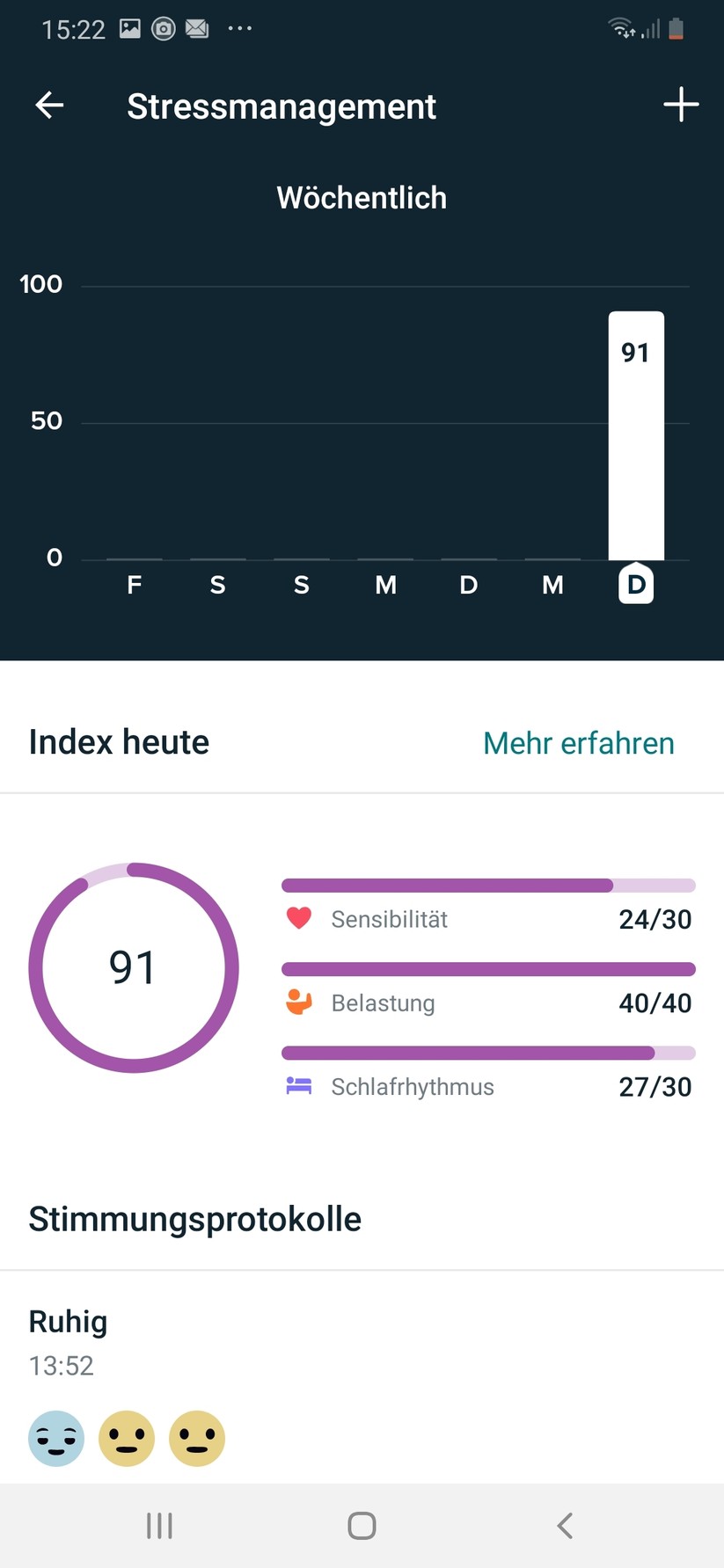 Mit der Sense geht Fitbit weiter Richtung Erkennung und Management vom Stres im Alltag. 