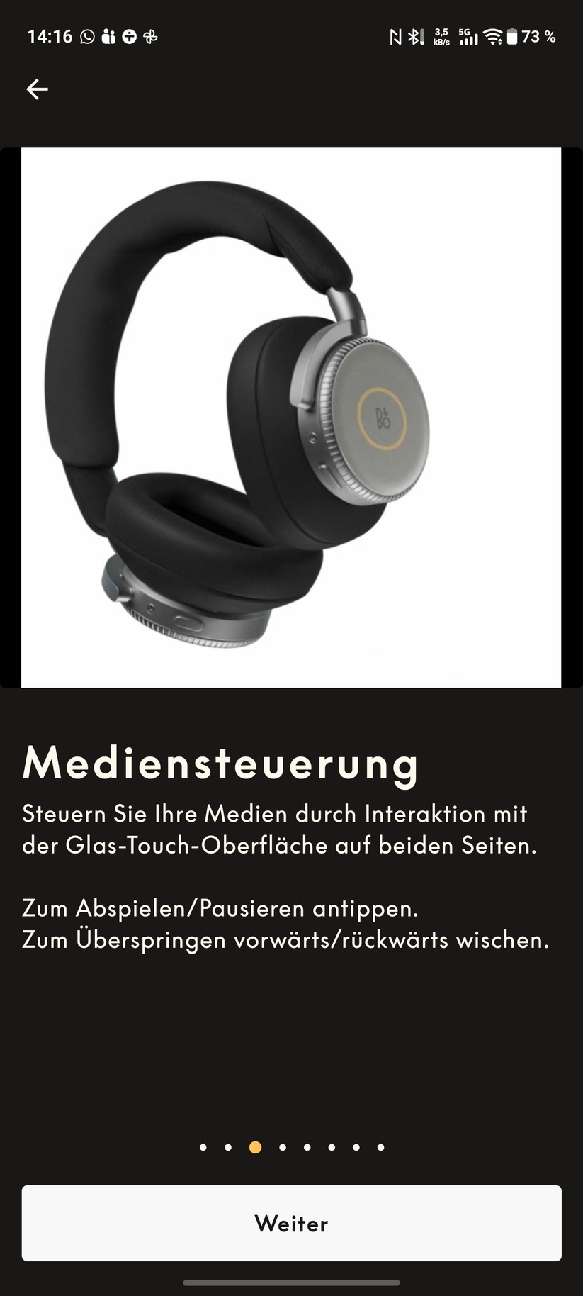Bang & Olufsen Beoplay H100 Screenshot