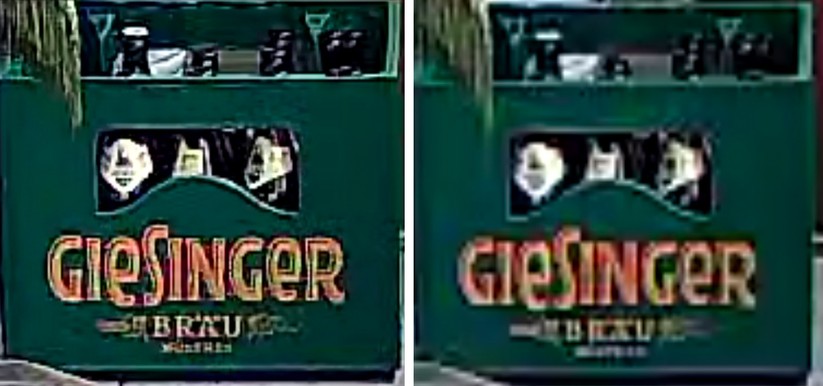 Reolink Go PT Ultra: Dank 4K-Auflösung liefert der digitale Zoom ein deutlich besseres Ergebnis (links) als mit Full-HD (rechts)