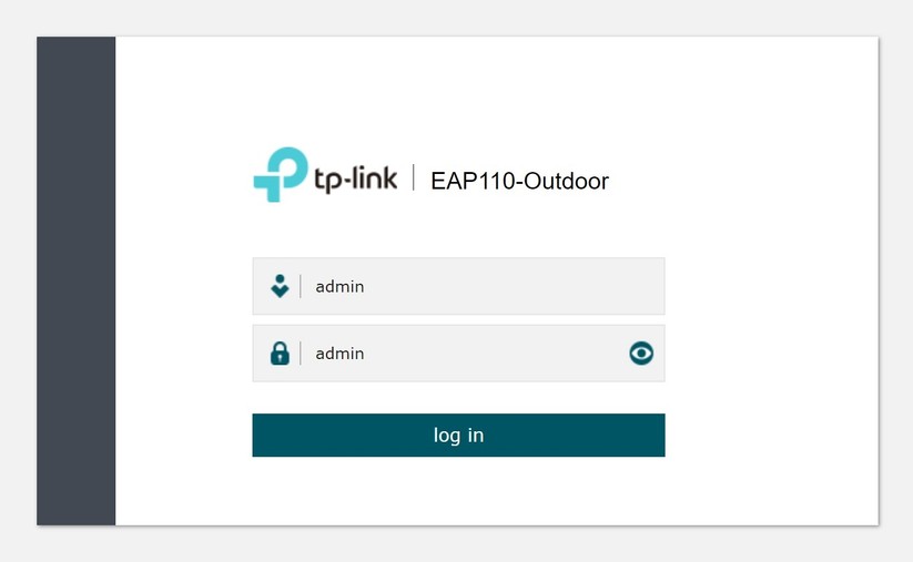 TP-Link EAP110 Outdoor N300 - Konfiguration