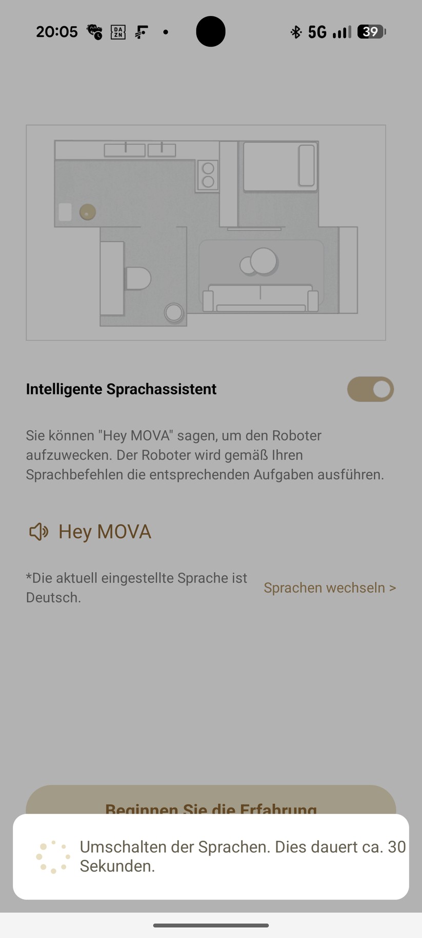 Mova P50 Pro Ultra – App & Einrichtung