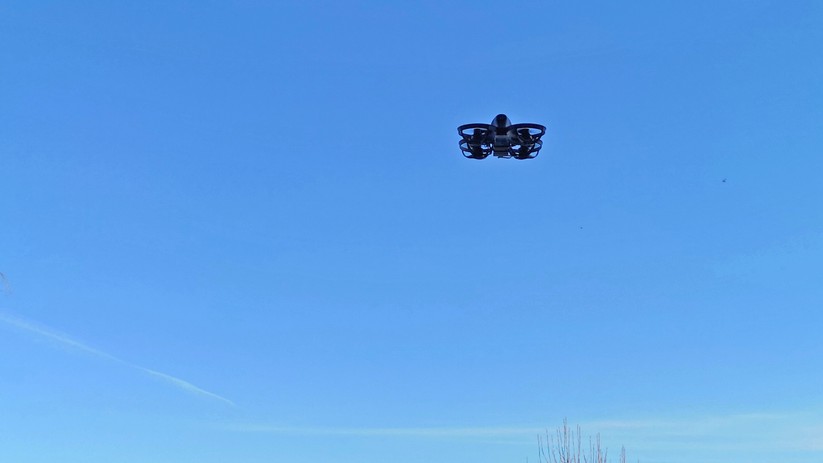 Das Flugverhalten ist sehr gut.