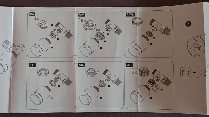  Heizkörperthermostat mit Zigbee und Thread