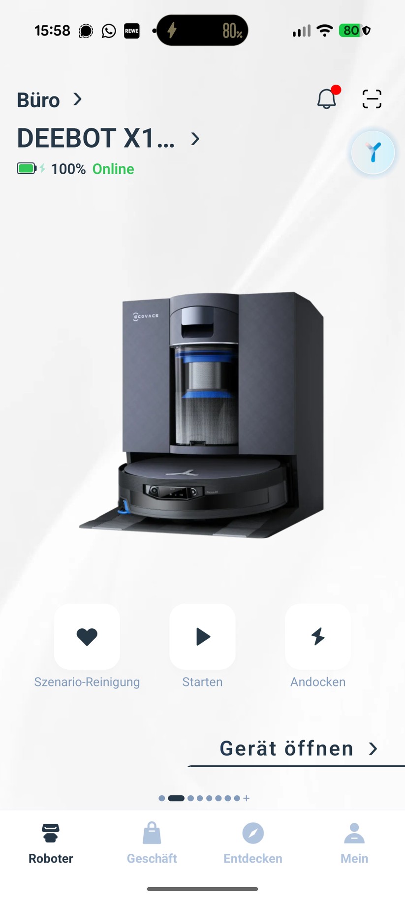 Ecovacs X12 Omni Cyclone – App & Einrichtung