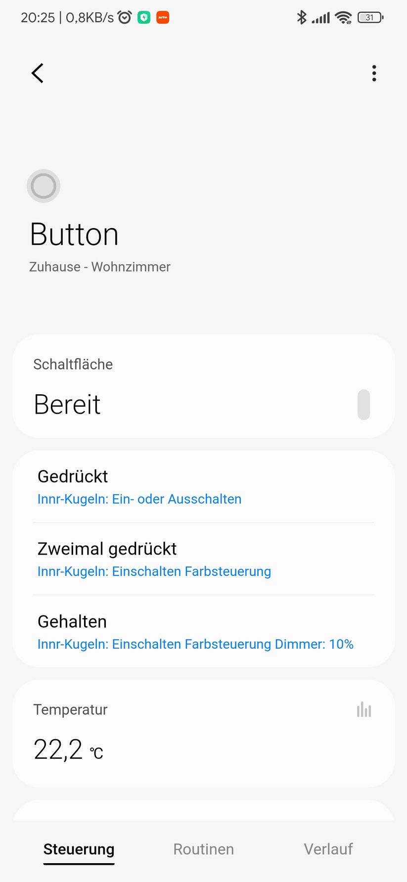 Smartthings: App