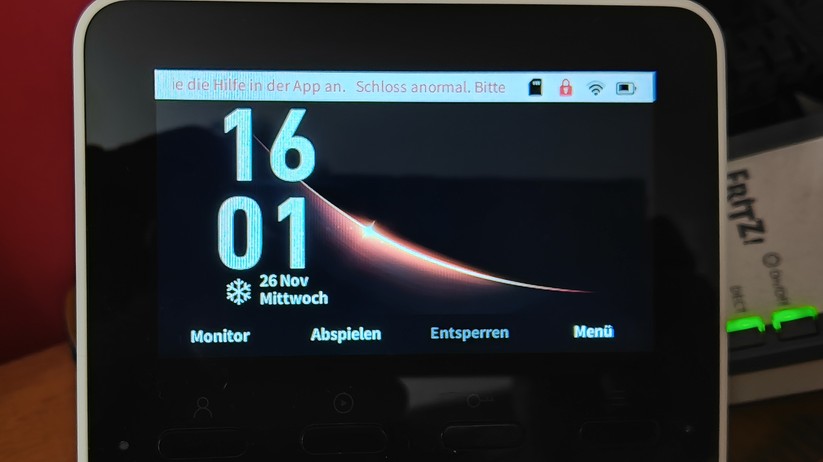 Switchbot Türklingel mit Kamera und Monitor