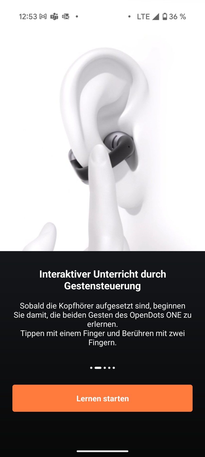 Shokz Opendot One Screenshot