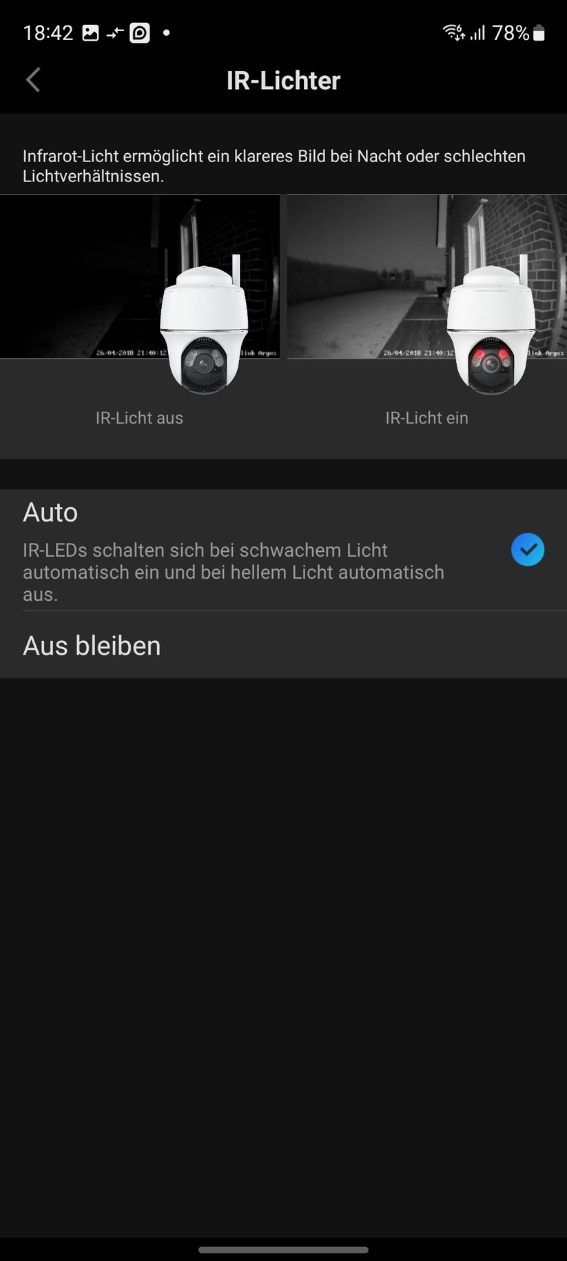 Reolink Argus PT Ultra: Einrichtung und Einstellungen mit mobiler App