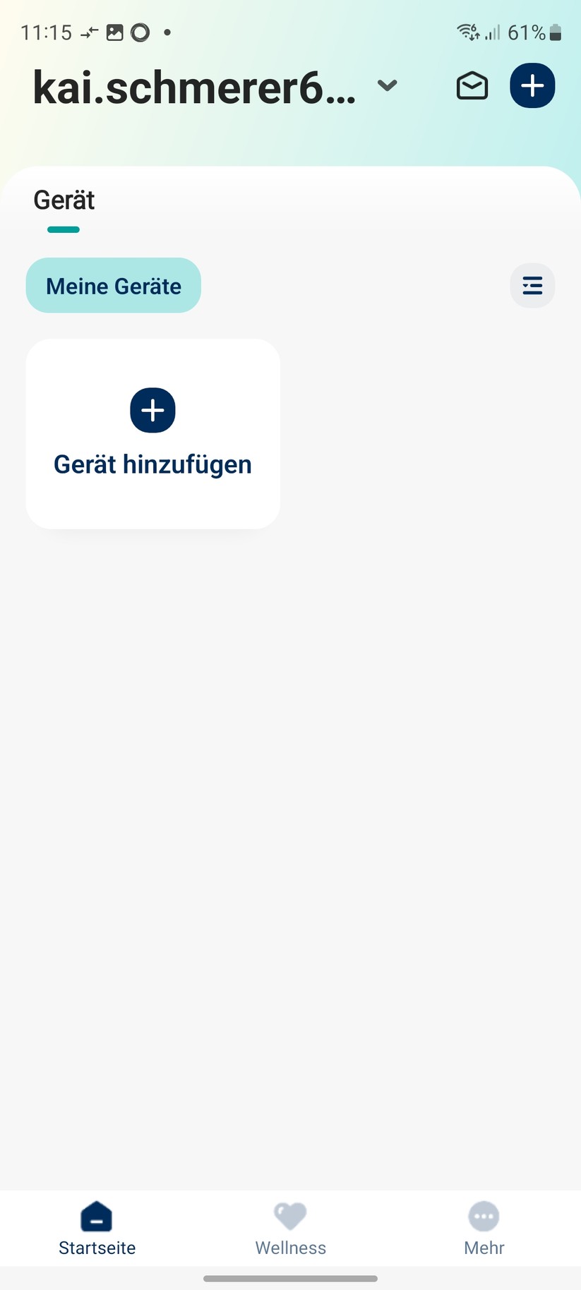  App und Einstellungen