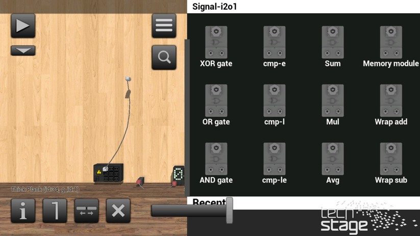 Die Auswahl an verschiedenen Gattern, Reglern & Co. dürfte keine Wünsche übrig lassen. 