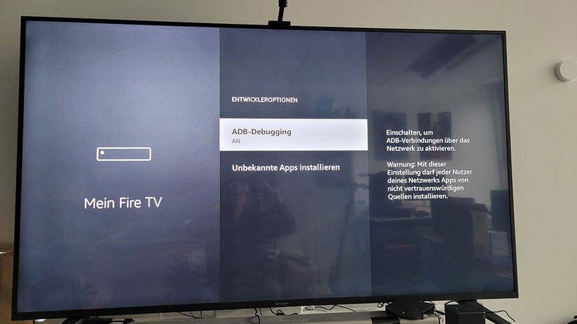 Fire TV Cube 2022: Einstellungen