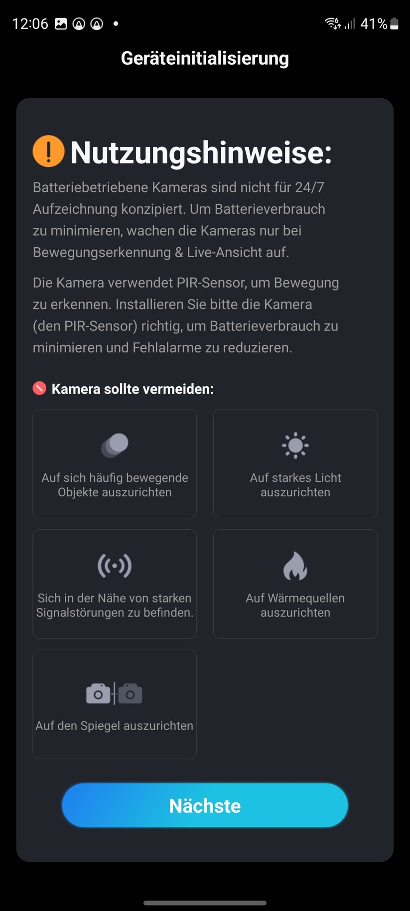 Reolink Argus Eco Ultra: Einrichtung mit App