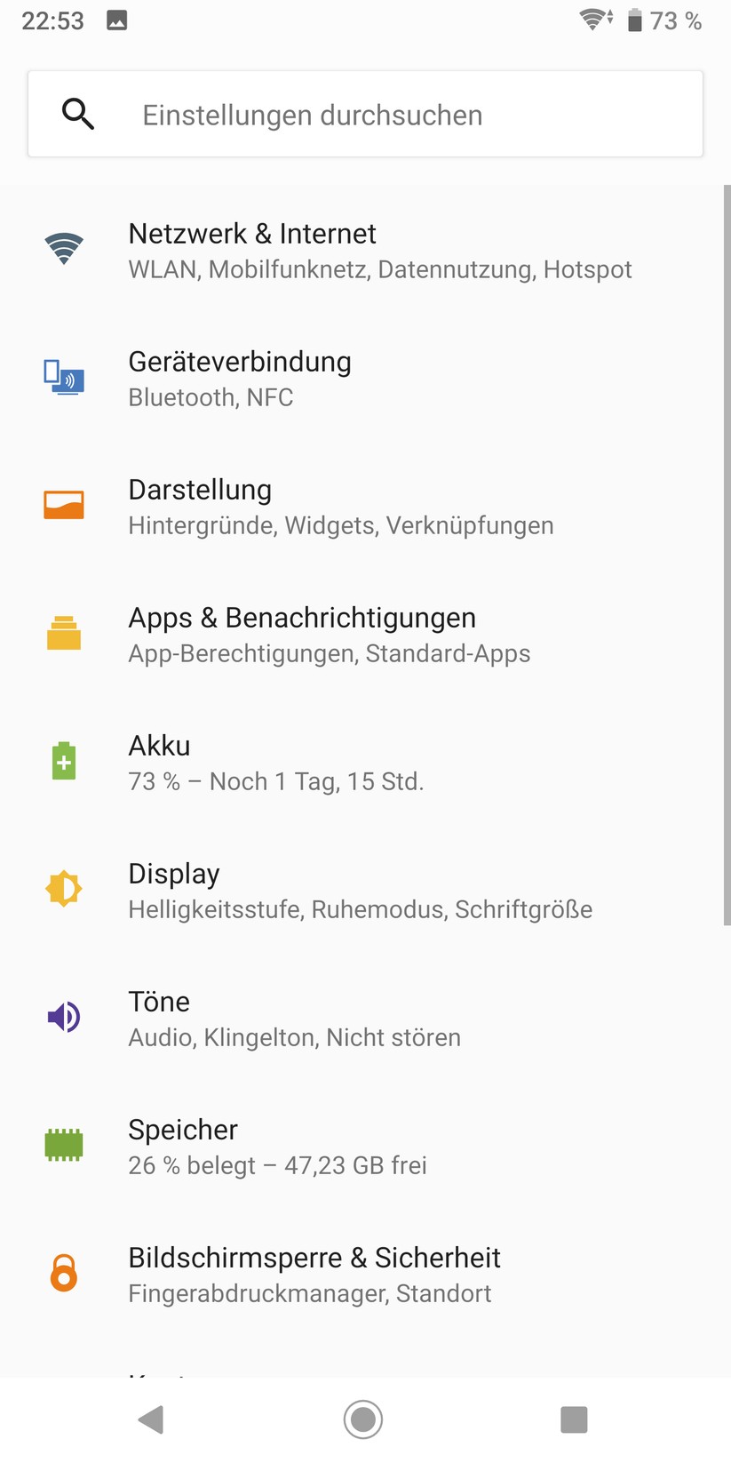 Einstellungen