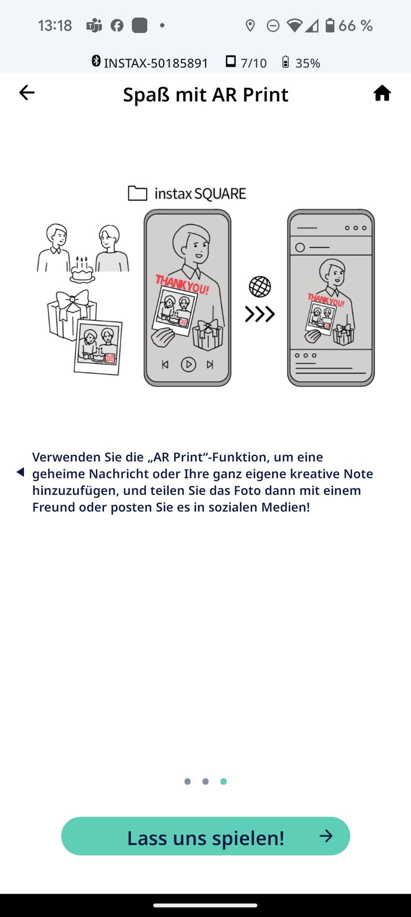 Instax Square Link Screenshot