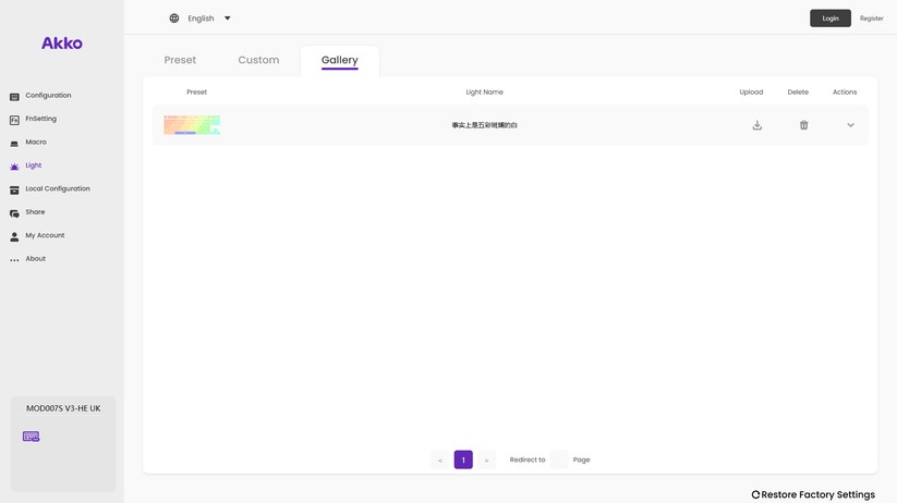 Akkogear Mod 007 HE Year of Dragon - Bilder App 