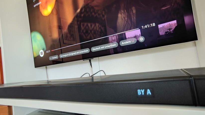 Die HBL Bar 1300MK2 bietet mit Dolby-Atmos-Inhalten ein tolles 3D-Klangerlebnis.