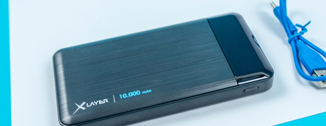 Xlayer X-Charger 10.000 im Test: Powerbank mit Display