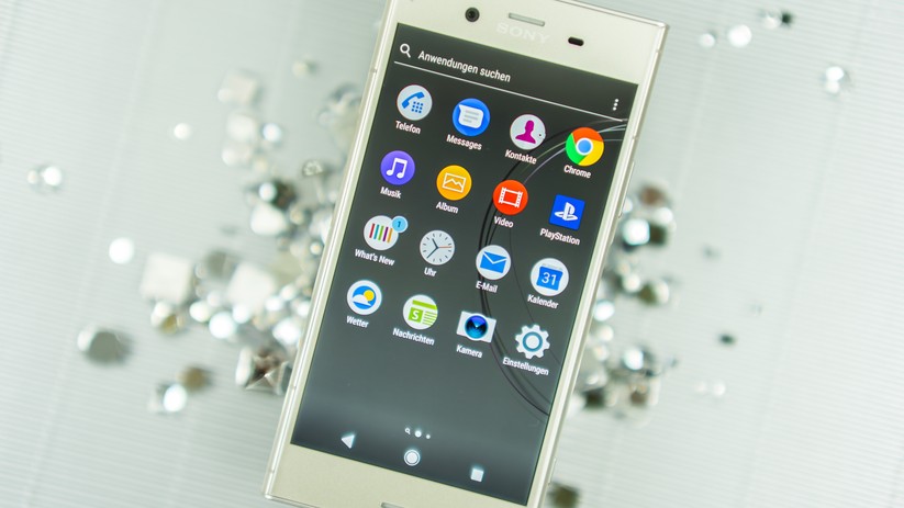 Das Xperia XZ1 besitzt ein 5,2 Zoll großes HDR-Display mit hoher Helligkeit.