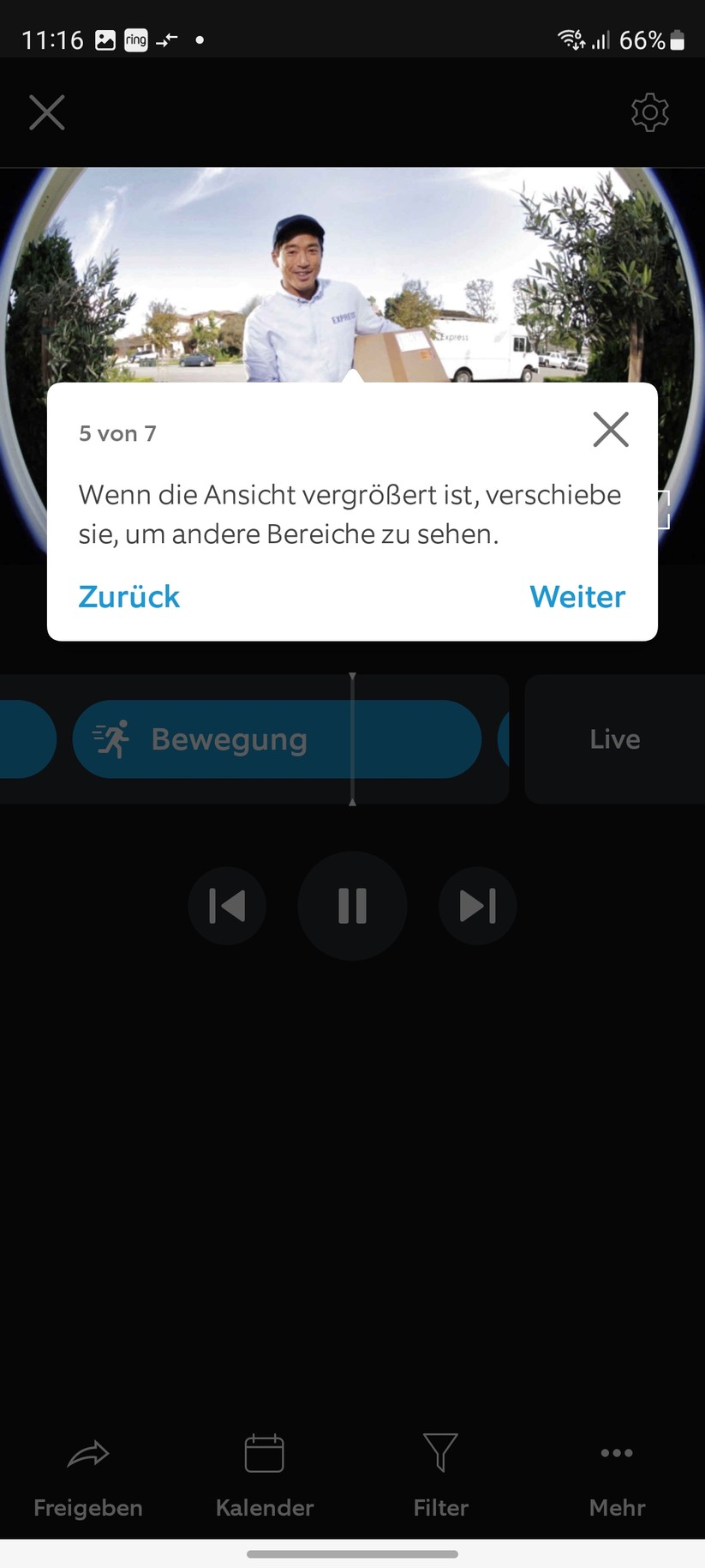 Die Ring-App erläutert nicht nur die Montage und Inbetriebnahme, sondern erklärt auch fast jede Funktion der Video-Türklingel – ideal für Anfänger.