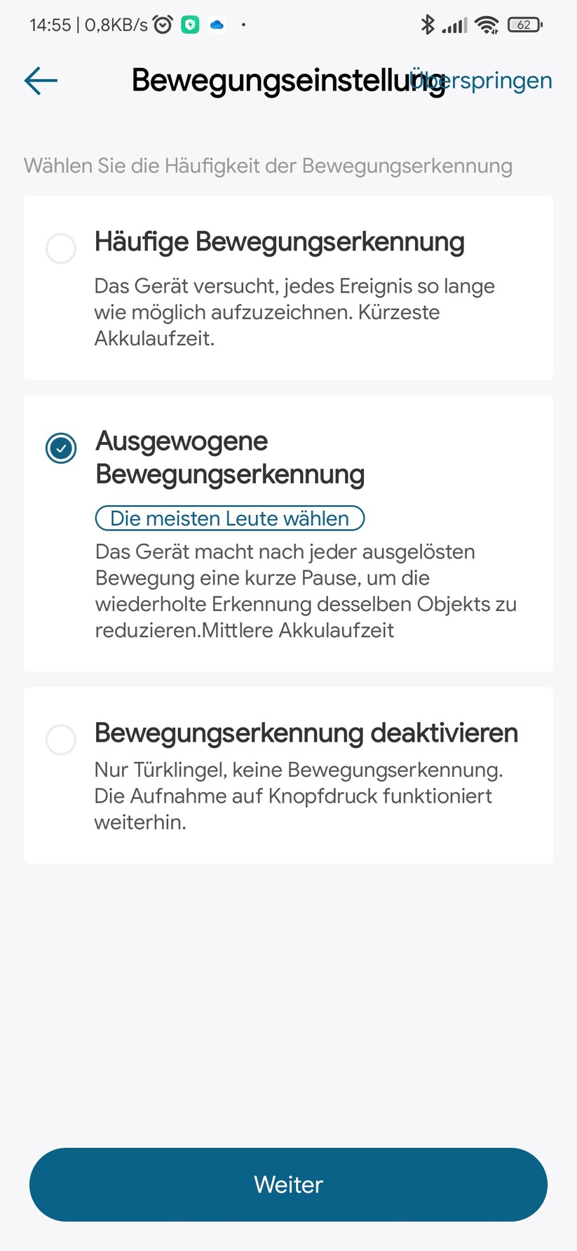 Eufy Video Doorbell Dual - App