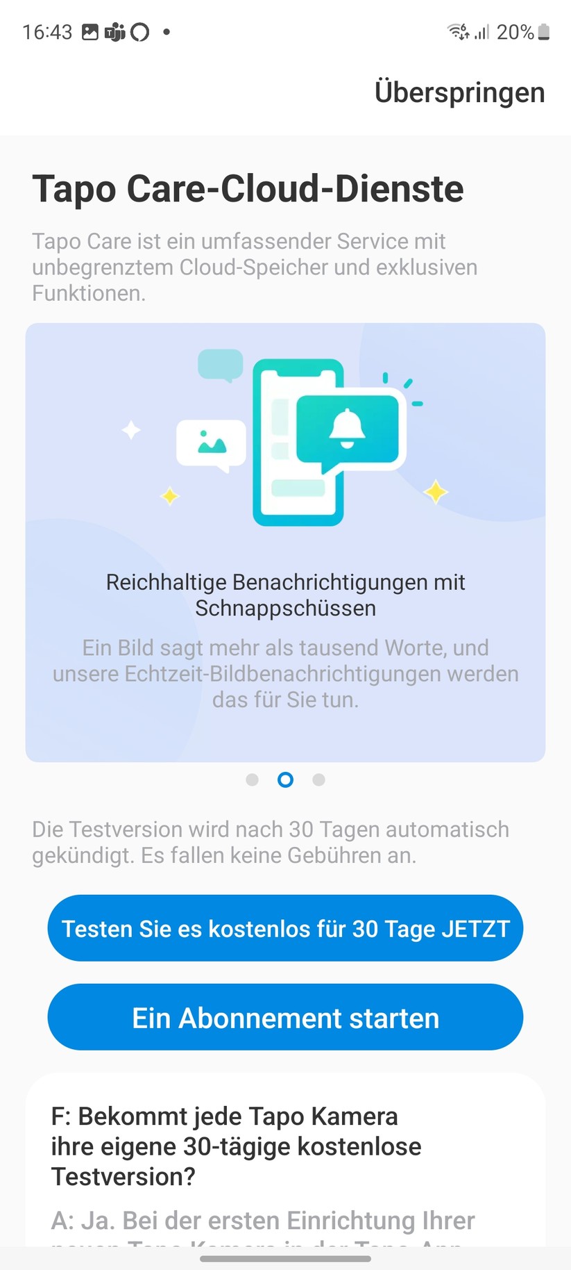 TP-Link Tapo C225: Einrichtung und Einstellungen