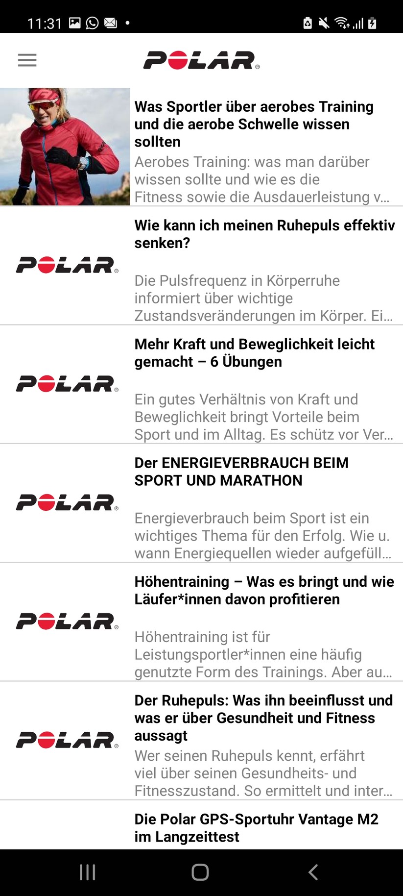 Polar Flow - Vantage M2