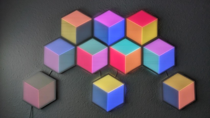 Govee bietet mit Glide Hexa Pro eine Alternative zu Nanoleaf.