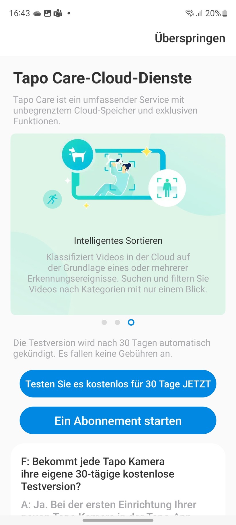 TP-Link Tapo C225: Einrichtung und Einstellungen