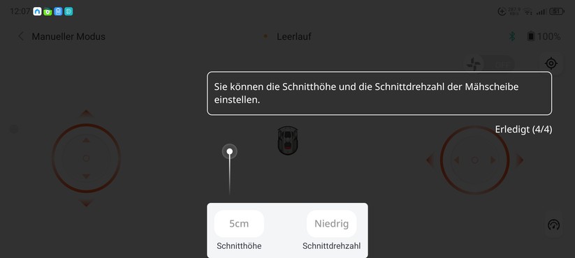 Inbetriebnahme und Kartierung