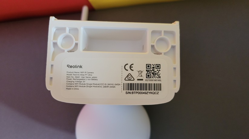 Reolink Altas PT Ultra: PTZ-Überwachungskamera mit 4K, Wi-Fi 6, Akku, farbiger Nachtsicht und kontinuierlicher Aufnahme