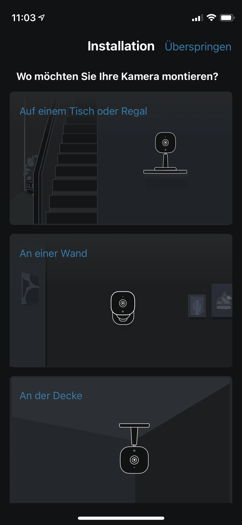 Eufy Indoor Cam 2K im Setup