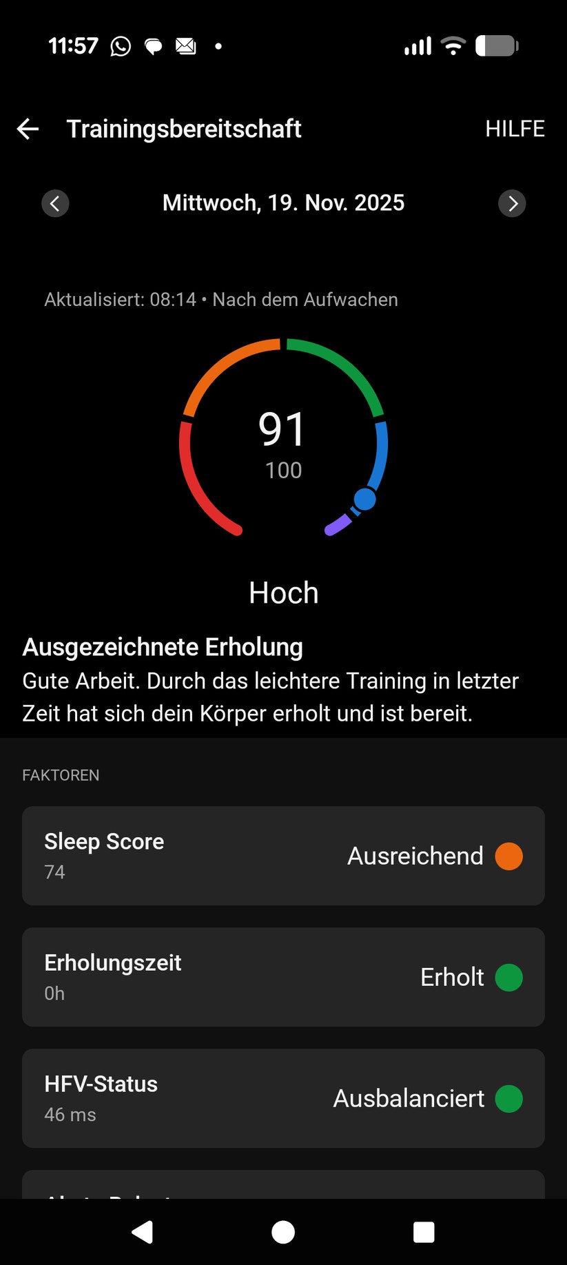 Garmin Forerunner 570 - App