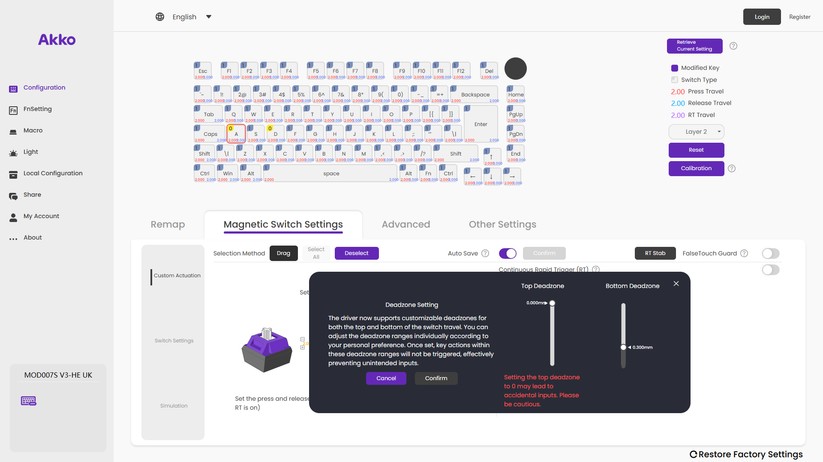Akkogear Mod 007 HE Year of Dragon - Bilder App 