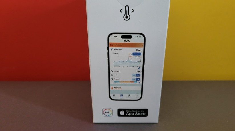  Sensor für Temperatur und Luftfeuchte, sowie Regler für Eve Thermo