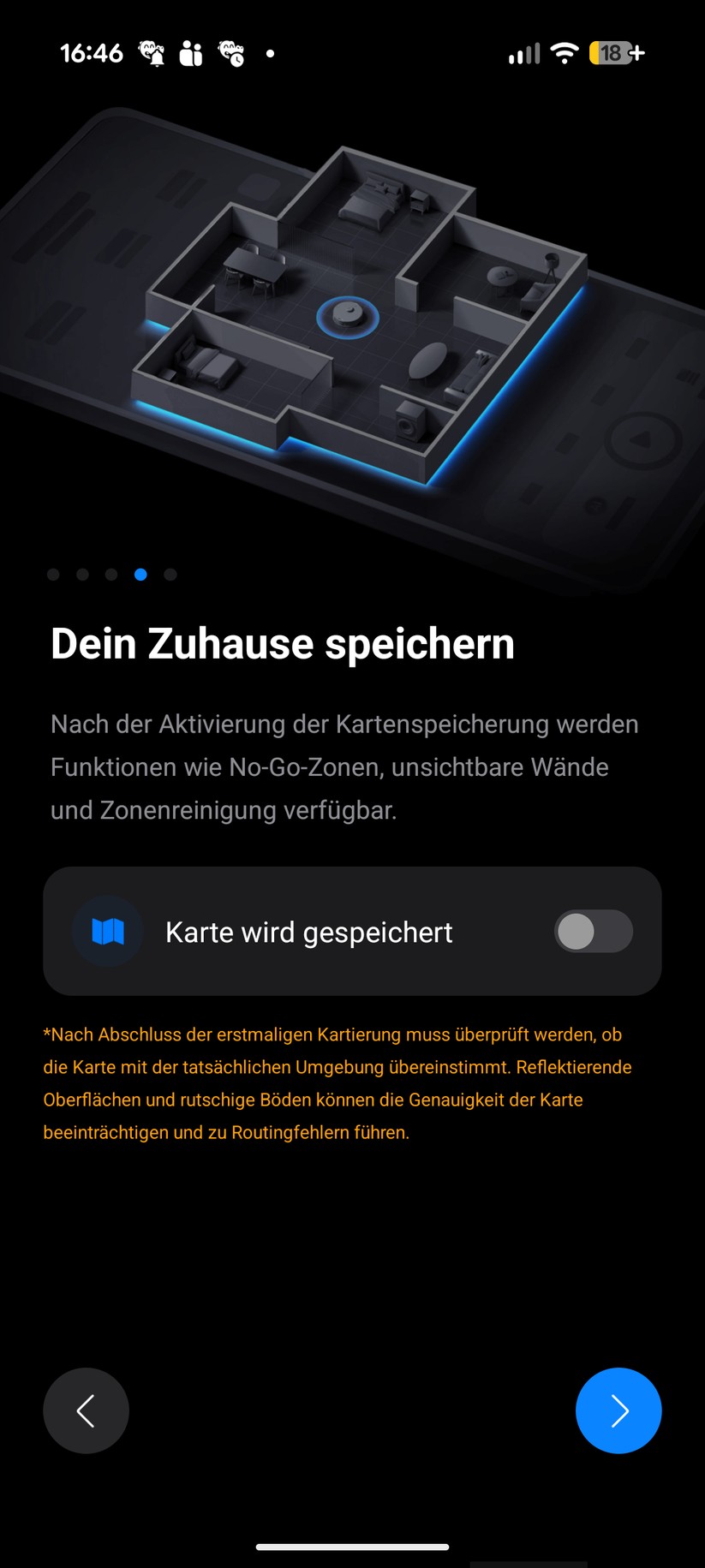 Roborock Saros 20 Sonic – App & Einrichtung