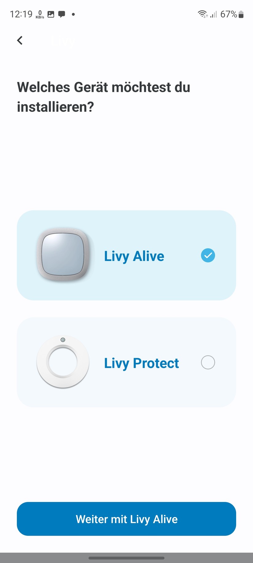 Livy Alive: Einrichtung
