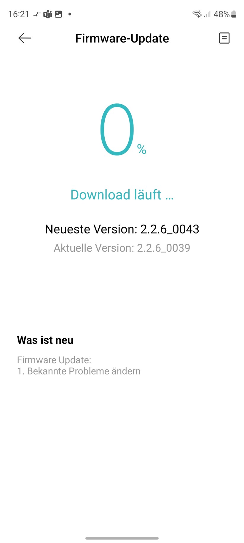 Der Smartmi Verdunstungsluftbefeuchter 3 wird mit der App Xiaomi Home gesteuert.