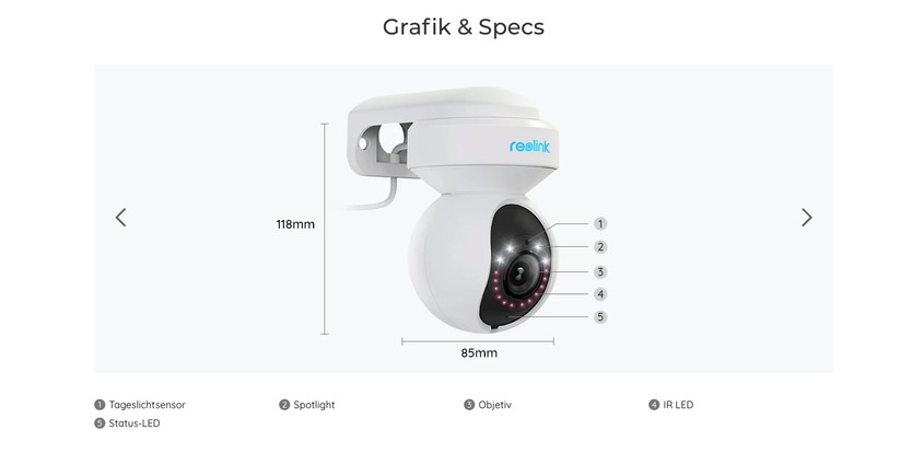 Reolink E1 Outdoor Pro im Test: PTZ-Überwachungskamera mit 4K und optischem Zoom 