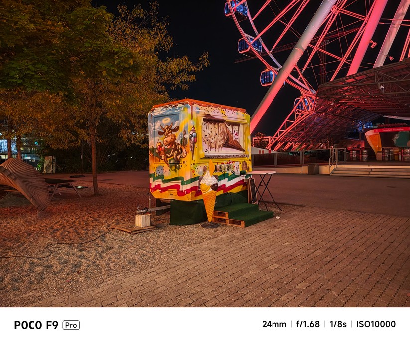 Xiaomi Poco F9 Pro: Hauptkamera bei Nacht