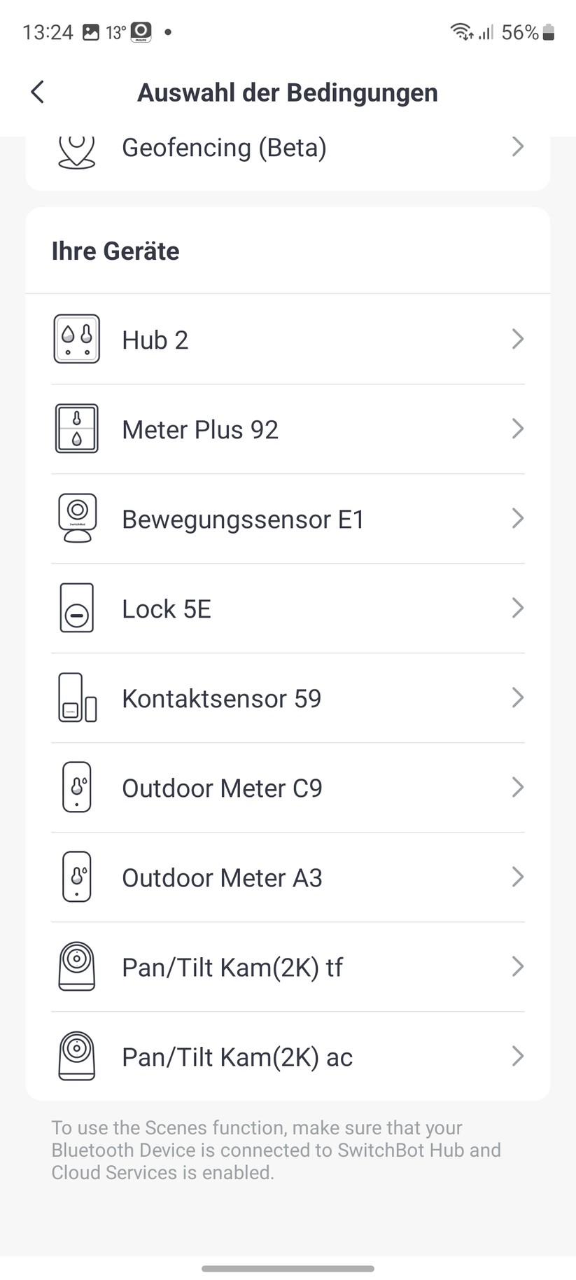 Switchbot PTZ-Überwachungskamera 2K