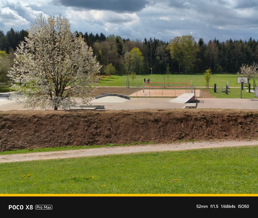 Xiaomi Poco X8 Pro Max: Hauptkamera mit 2x Zoom (digital)