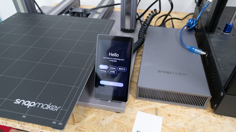 Snapmaker A350T: Aufbau