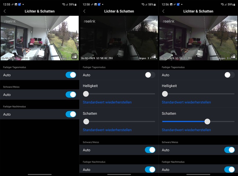 Reolink Argus 3 Ultra: Testaufnahmen