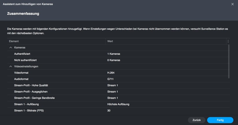 Synology BC500: Setup und Einstellungen
