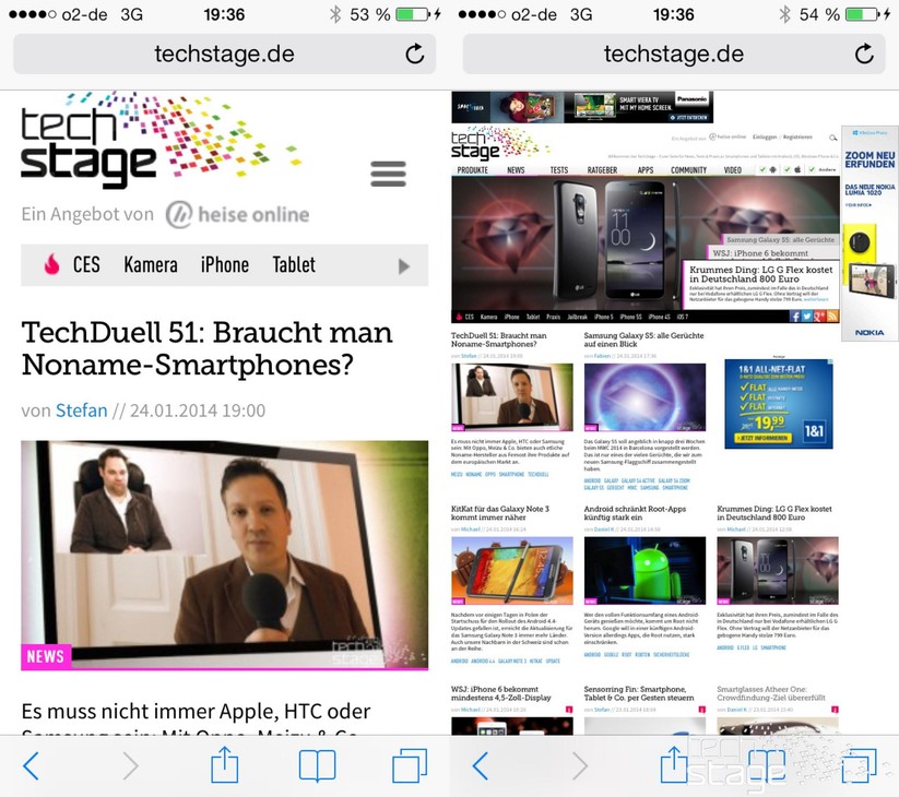 User Agent Faker: Desktop-Version von Webseiten abrufen