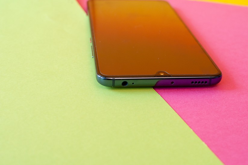 Huawei verbaut zum Glück auch einen Klinkenanschluss. 