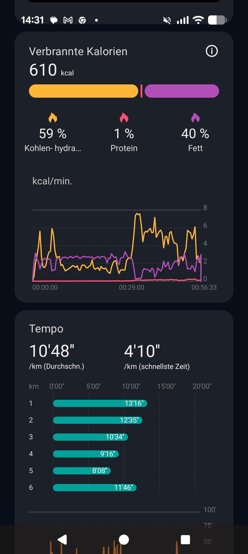 App der Motorola Moto Watch